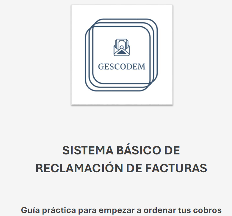 SISTEMA BÁSICO DE RECLAMACIÓN DE FACTURAS